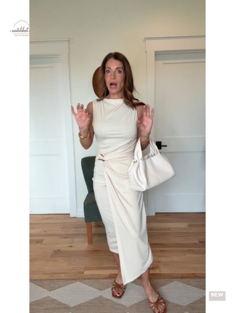 Women's Ruched Bodycon Maxi Dress Sleeveless Cocktail Party - Picture 5 of 6